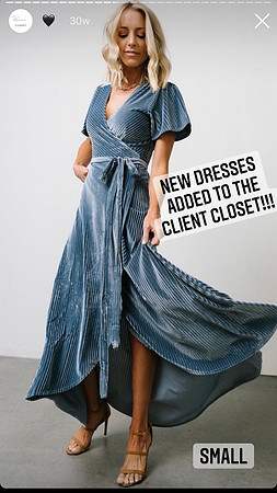 Blue Ribbed Wrap - (S)