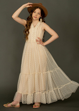 TWEEN - Lace Dot Maxi (14)
